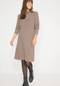 Cosy Rippstruktur Kleid