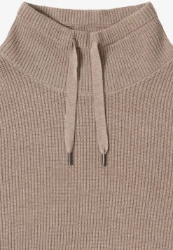 Cosy Rippstruktur Kleid