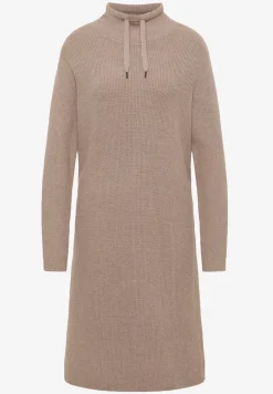 Cosy Rippstruktur Kleid