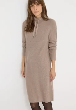 Cosy Rippstruktur Kleid