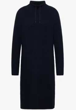 Cosy Rippstruktur Kleid