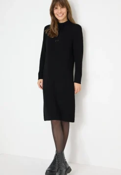 Cosy Rippstruktur Kleid