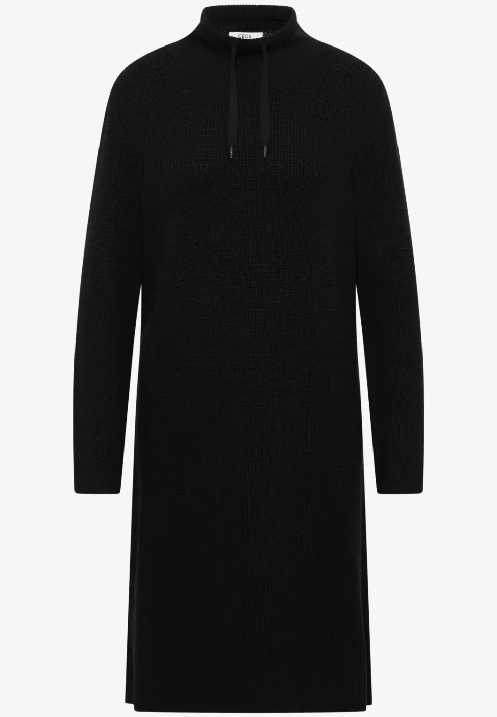 Cosy Rippstruktur Kleid