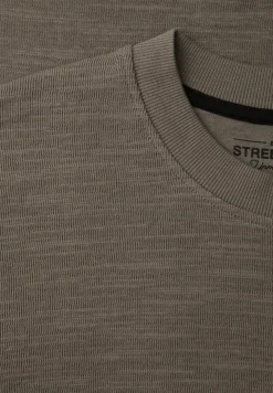 Cosy Slub T-Shirt mit Struktur