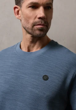 Cosy Slub T-Shirt mit Struktur