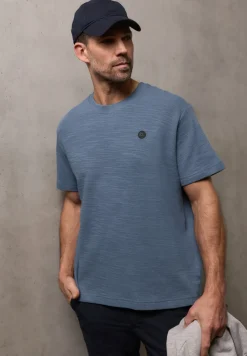 Cosy Slub T-Shirt mit Struktur