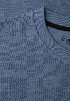 Cosy Slub T-Shirt mit Struktur