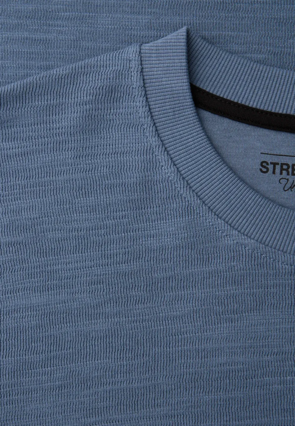 Cosy Slub T-Shirt mit Struktur
