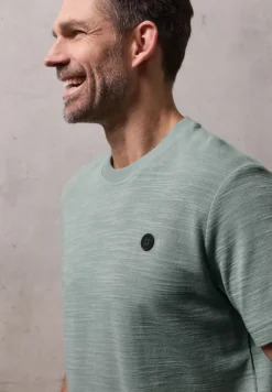Cosy Slub T-Shirt mit Struktur