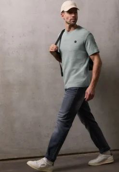 Cosy Slub T-Shirt mit Struktur
