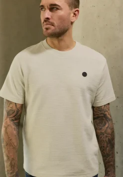 Cosy Slub T-Shirt mit Struktur