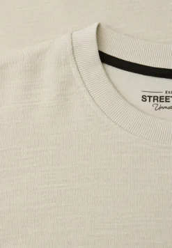 Cosy Slub T-Shirt mit Struktur