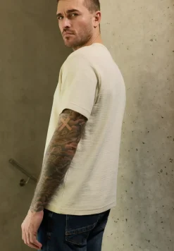 Cosy Slub T-Shirt mit Struktur