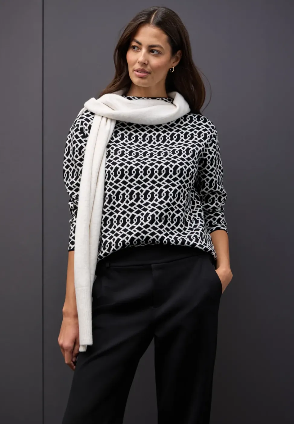Cosy Jacquard Pullover