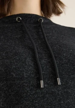 Cosy Melange Langarmshirt