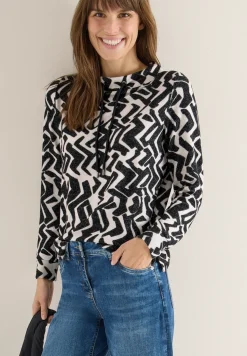 Cosy Shirt mit Grafikmuster