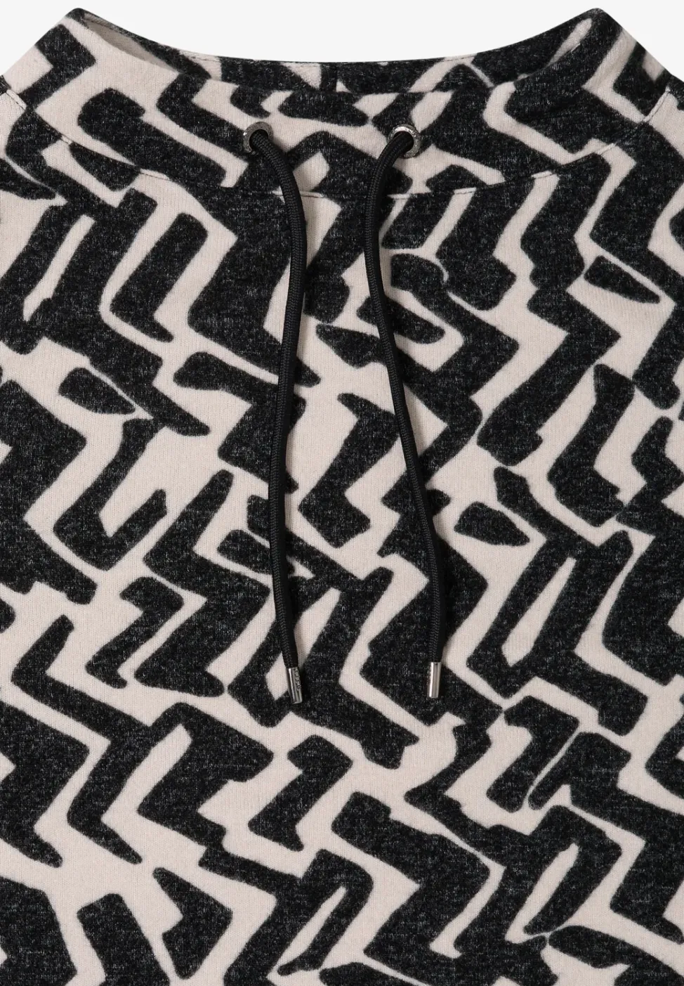 Cosy Shirt mit Grafikmuster