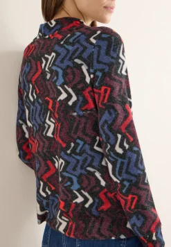 Cosy Shirt mit Grafikmuster