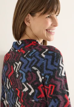 Cosy Shirt mit Grafikmuster