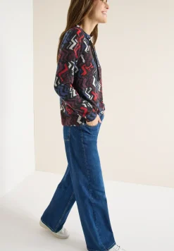 Cosy Shirt mit Grafikmuster