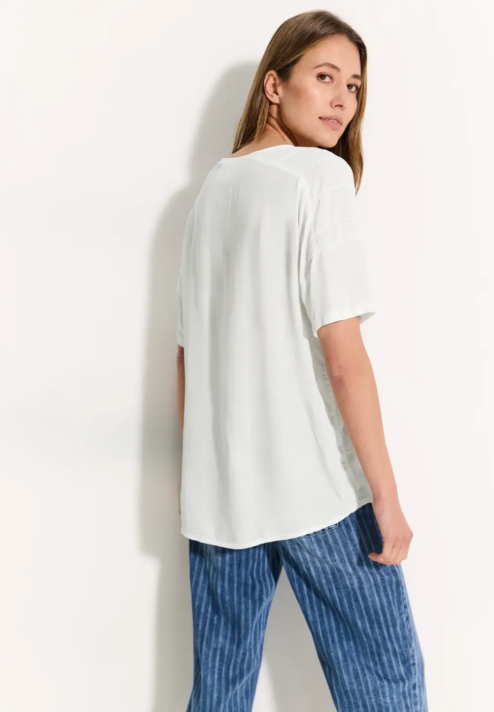 Crepe Bluse