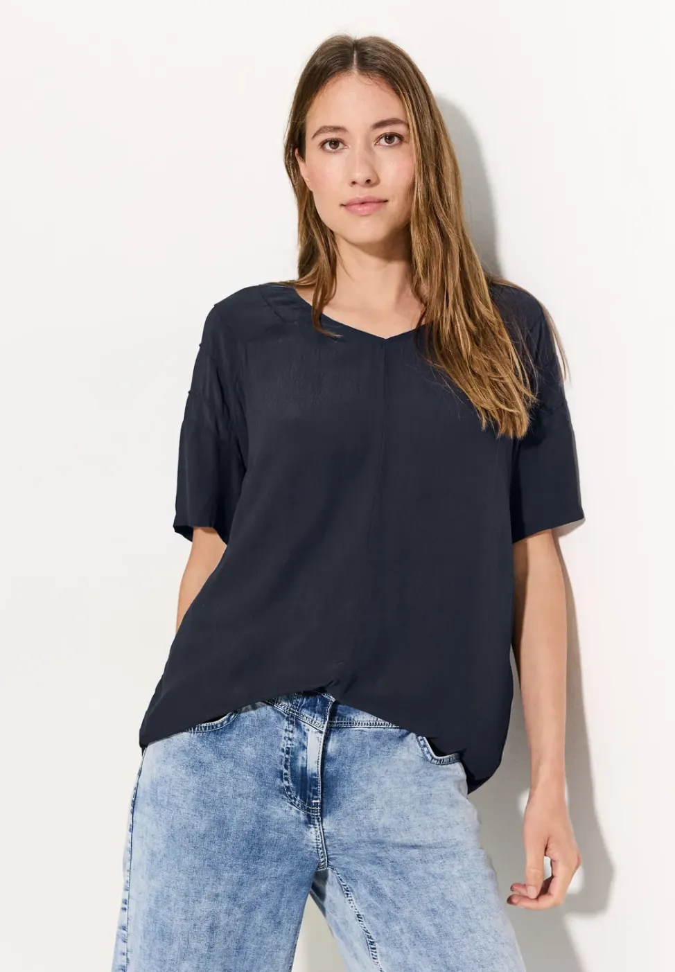 Crepe Bluse