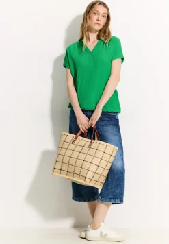 Crepe Bluse