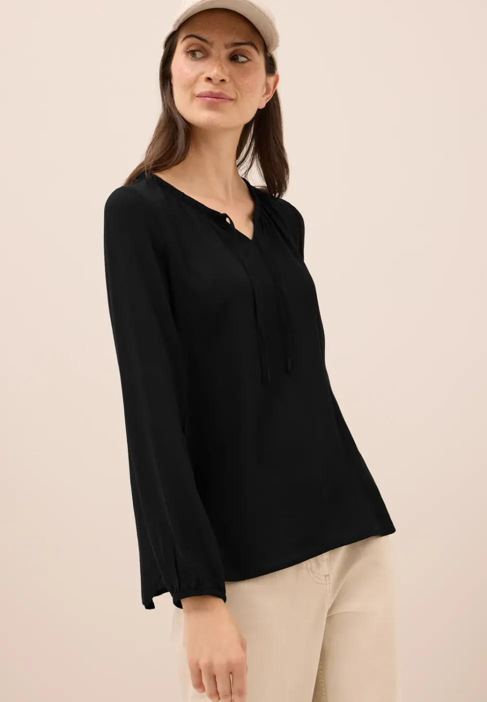 Crepe Bluse