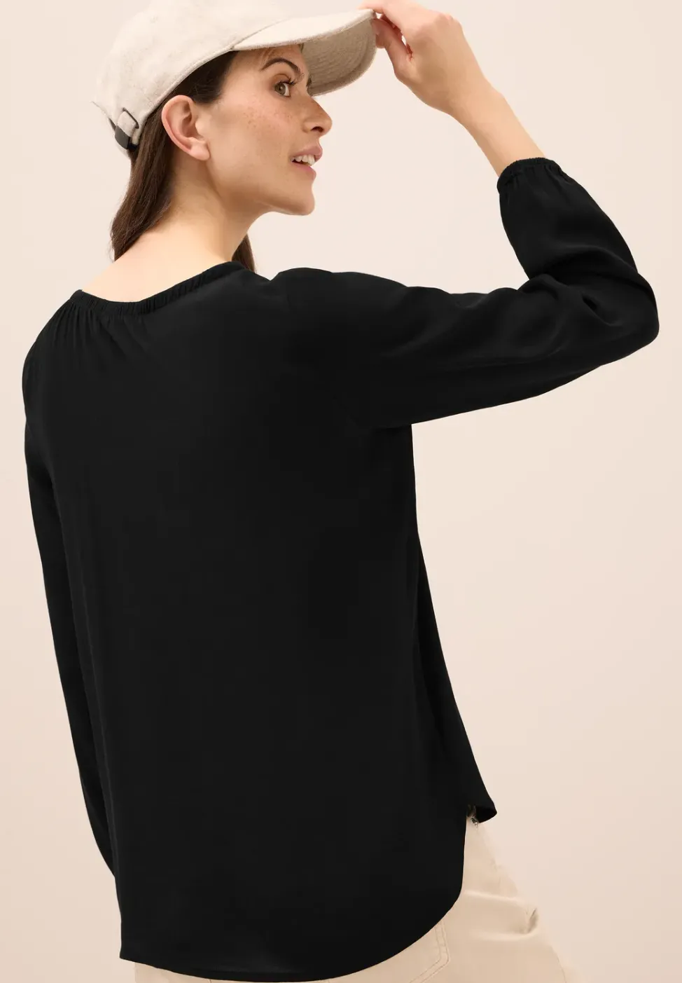 Crepe Bluse