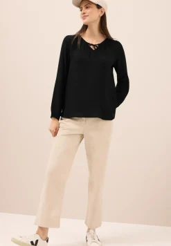 Crepe Bluse