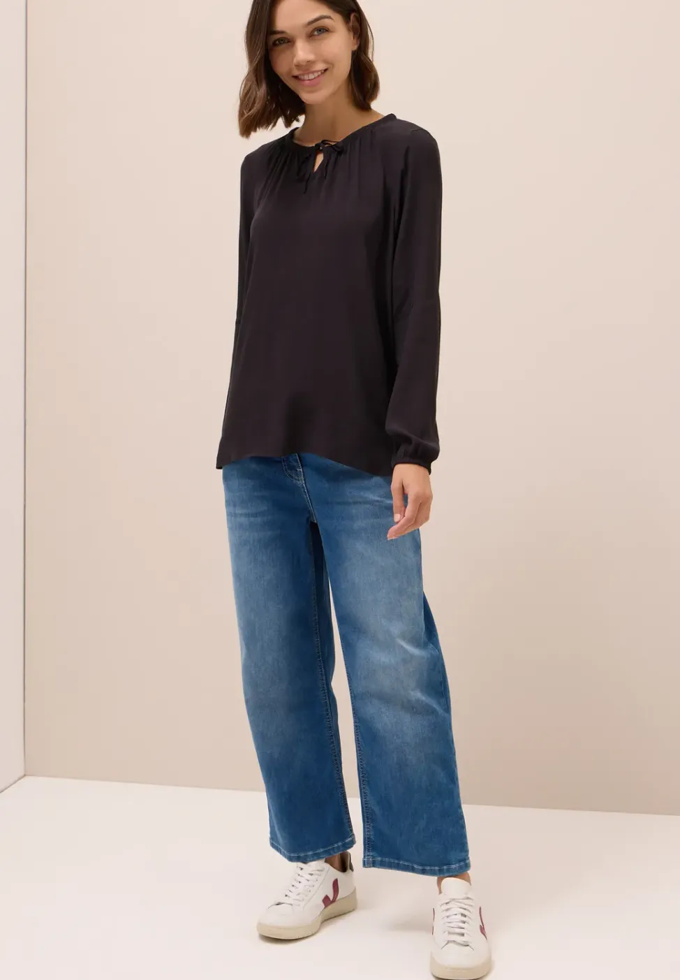 Crepe Bluse