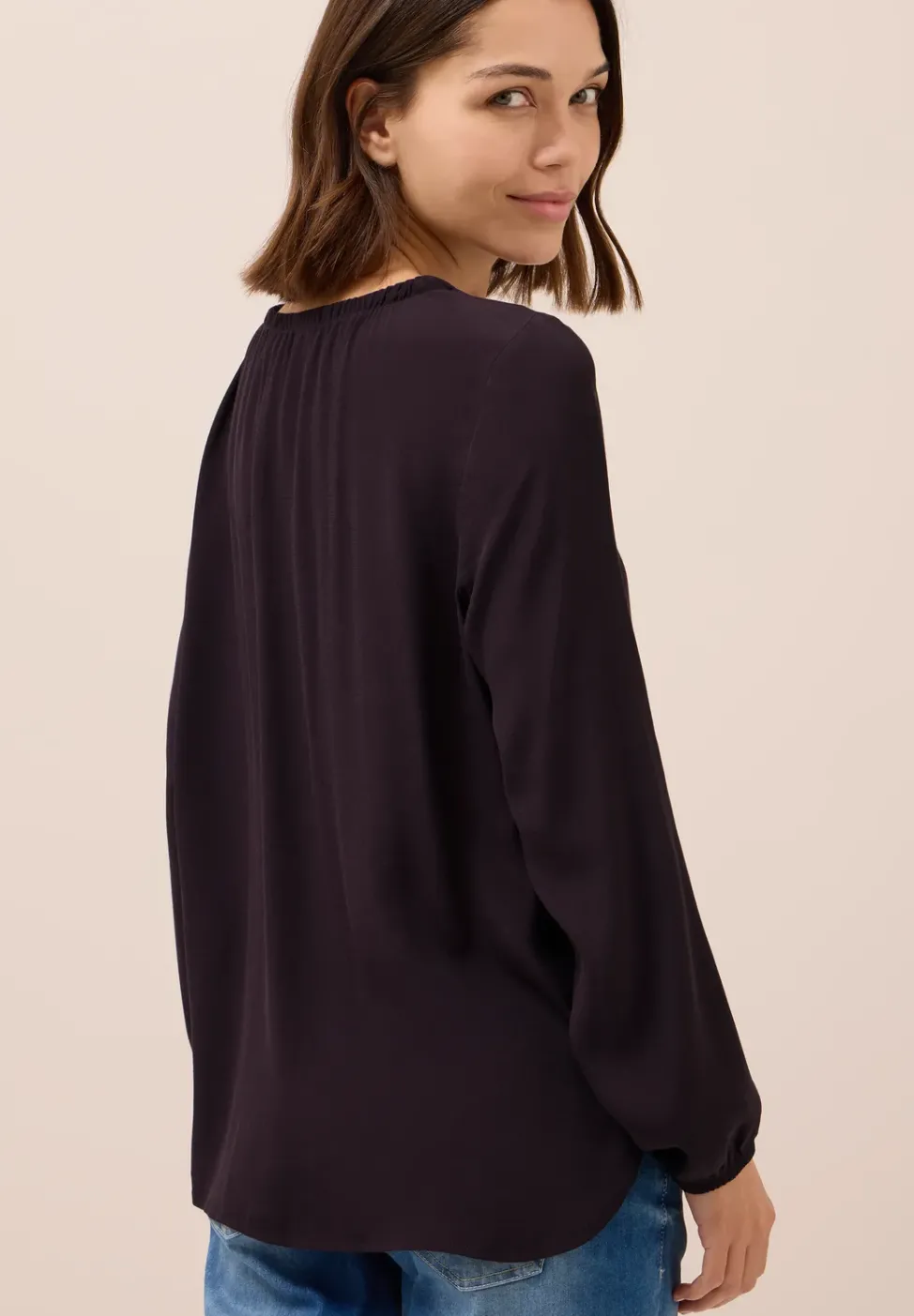 Crepe Bluse