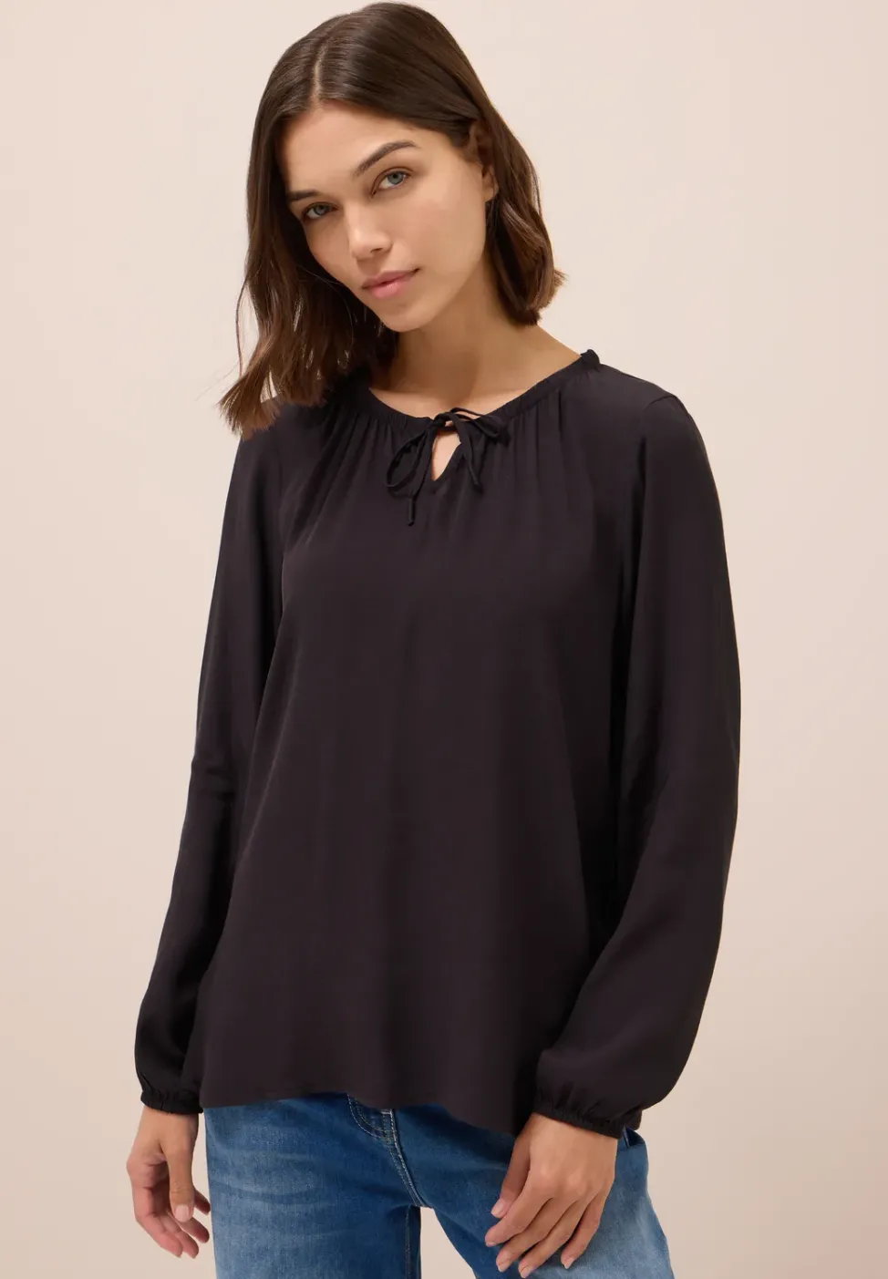 Crepe Bluse