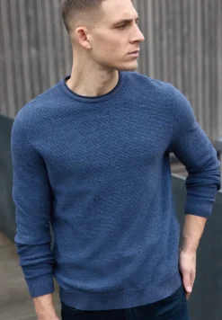 Crewneck Strukturpullover
