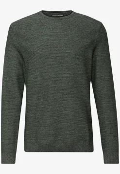 Crewneck Strukturpullover