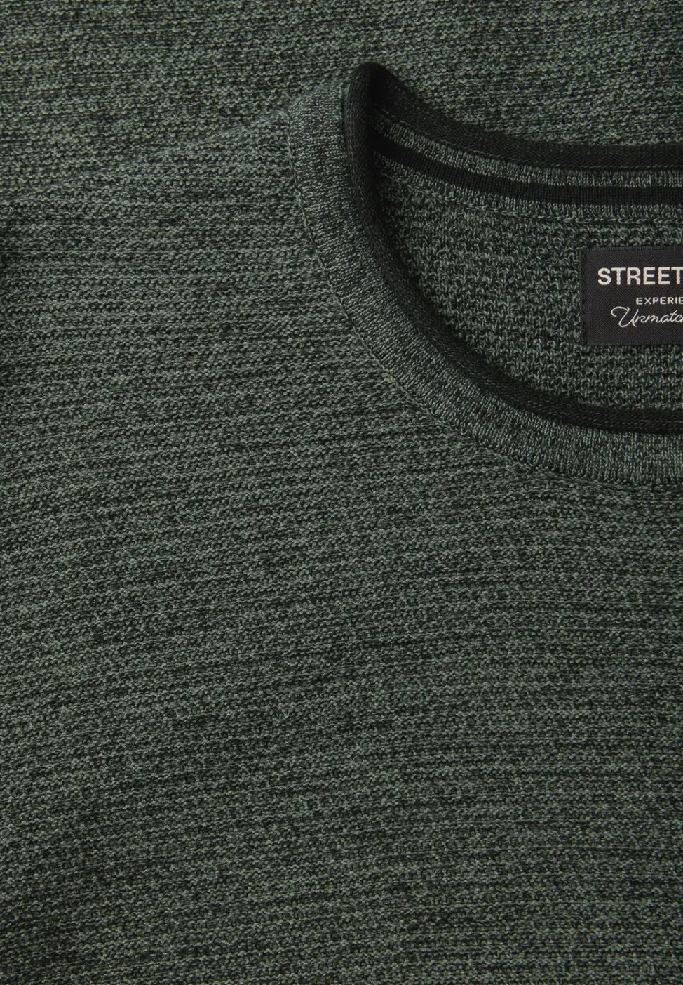 Crewneck Strukturpullover