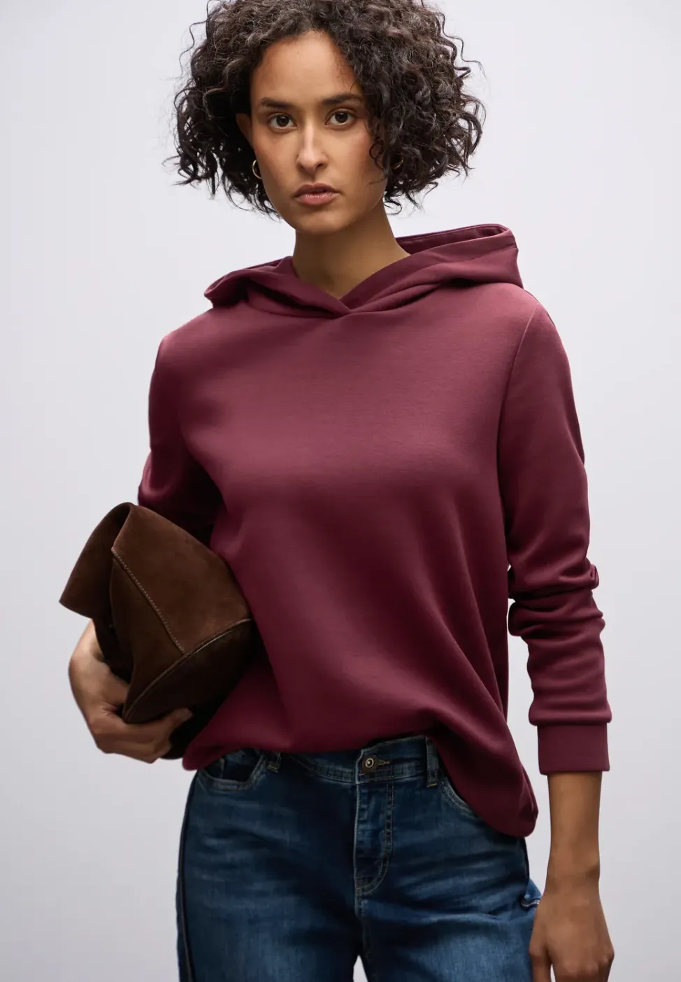 Cupro Sweat Hoodie