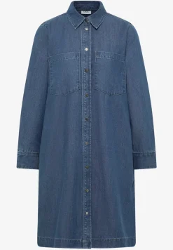 Denim-Look Kleid