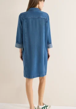 Denim-Look Kleid
