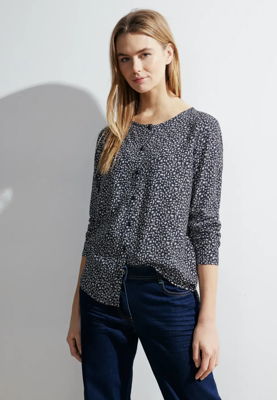 Dobby Viskosebluse