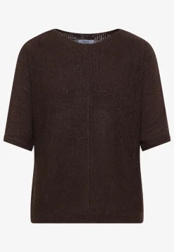 Dolman Pullover mit U-Boot-Ausschnitt