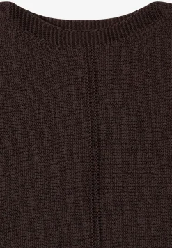 Dolman Pullover mit U-Boot-Ausschnitt