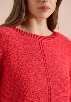 Dolman Pullover mit U-Boot-Ausschnitt