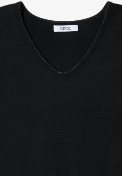 Dolman Pullover mit Glitzer