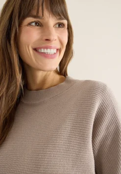 Dolman Strukturpullover