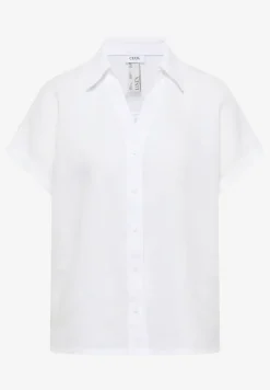 Dropped Shoulder Bluse aus Leinen