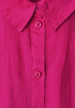 Dropped Shoulder Bluse aus Leinen