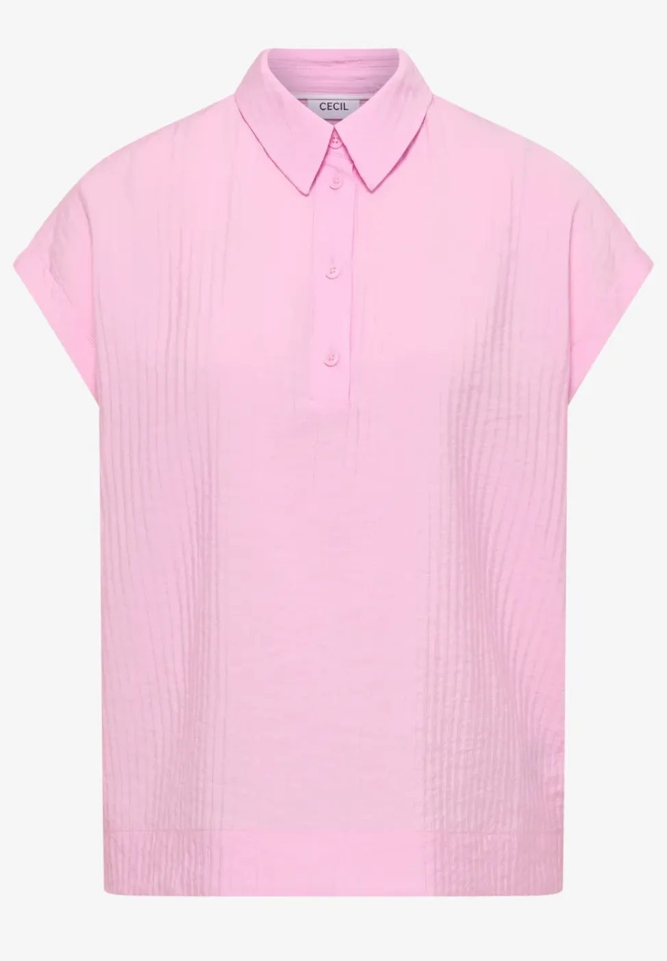Dropped Shoulder Bluse mit Struktur