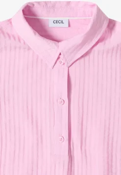 Dropped Shoulder Bluse mit Struktur