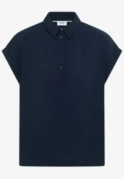 Dropped Shoulder Bluse mit Struktur